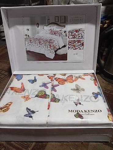 элитное постельное белье: Постельное бельё MODA KENZO Home Collection, модель A-32 (TUBANUR Home — 2