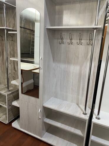 прихожка фото: Гарнитур для прихожей, Новый, Зеркало, Вешалка, Шкаф, ДСП, Бесплатная доставка — 7