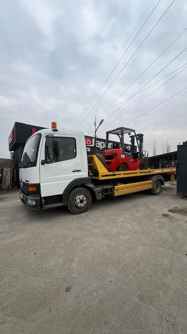 Эвакуатор-платформа на базе Mercedes-Benz Atego. - Грузовая платформа