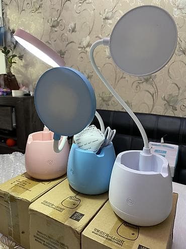 охлаждающая подставка: Многофункциональная настольная лампа 4‑в‑1 - Светодиодная лампа с — 6