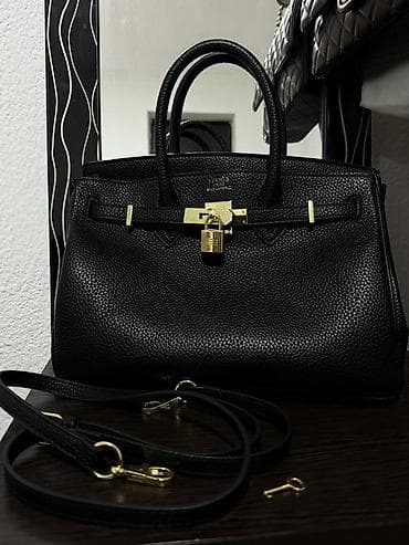 Стильная черная сумка в отличном состоянии 🖤 Классический дизайн — 2