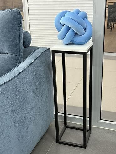 Тумба и подставка для телевизора, Напольная, Железо, цвет - Черный