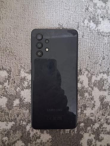 j7 pro: Samsung Galaxy A32, Б/у, 64 ГБ, цвет - Черный, 2 SIM — 1