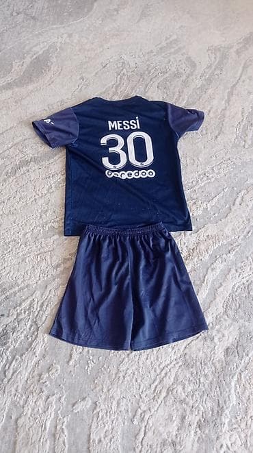 форма роналду: Комплект, цвет - Синий, Б/у — 2