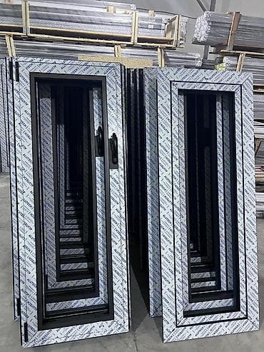10 pro max: Алюминиевое окно на заказ, Тип окна: Витражные, Без установки, Без рассрочки — 4