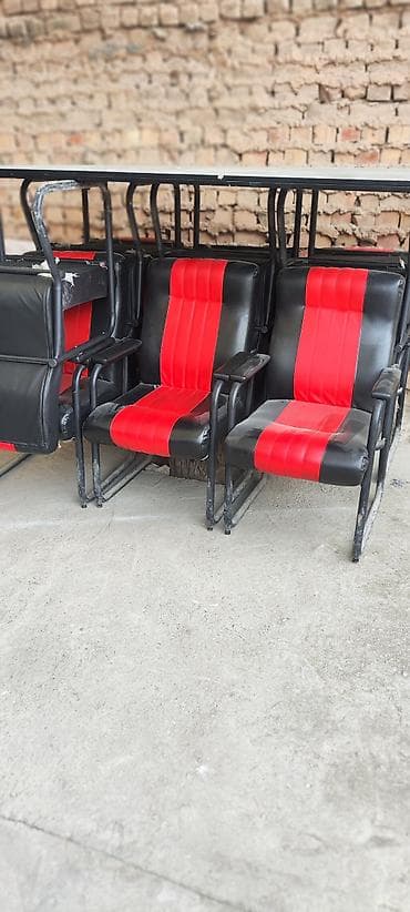 Игровой кресло - Комплект сидений с металлическим каркасом и