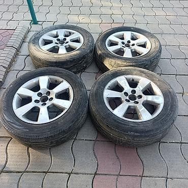 Транспорт: Колеса в сборе 225 / 65 / R 17, Лето, Комплект, Внедорожные (АТ/МТ), Литые, отверстий - 5 — 1