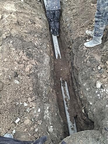 Канализационные работы: Монтаж наружной канализации и дренажа - Земляные работы: устройство — 2