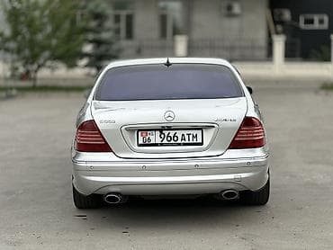 w22: Mercedes-Benz S-class AMG: 2002 г., 5.5 л, Автомат, Бензин, Седан — 6