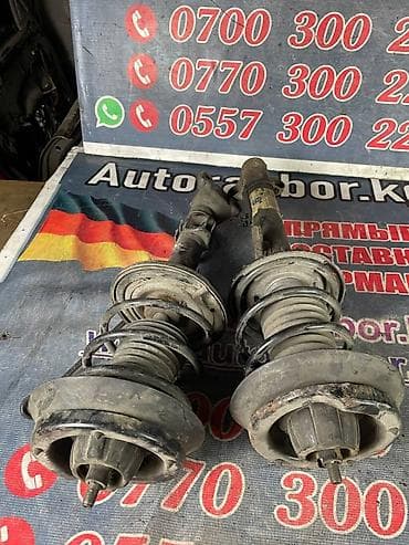 w203: Задний амортизатор, Задний пневмобаллон, Задняя пружина амортизатора Mercedes-Benz 2000 г., Б/у, Германия — 9