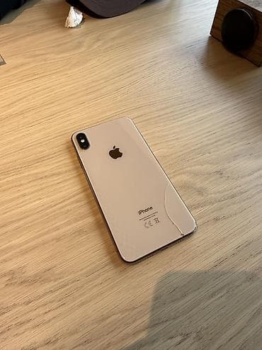 Аксессуары для мобильных телефонов: IPhone Xs Max, Б/у, 256 ГБ, Золотой — 1