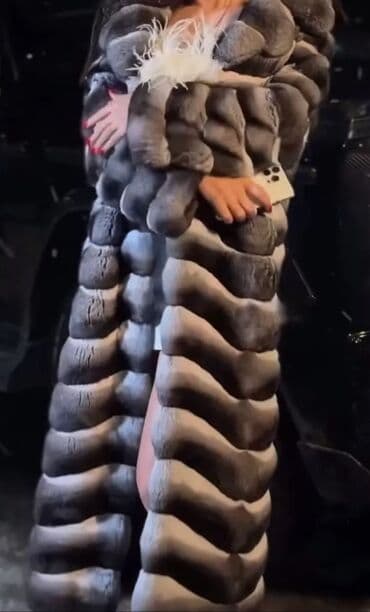 прокат мужских костюмов [возьми на прокат] бишкек фото: Шуба, Длинная модель, L — 1