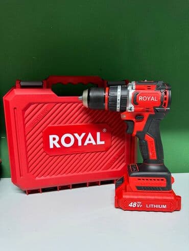 насадки для шуруповерта: Шуруповерт бесщёточный фирма: royal размер головки до 13mm два — 1