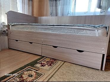 Детский комод: Детская односпальная кровать, Б/у, Для девочки, Для мальчика, С бортиком, ДСП, Самовывоз — 1