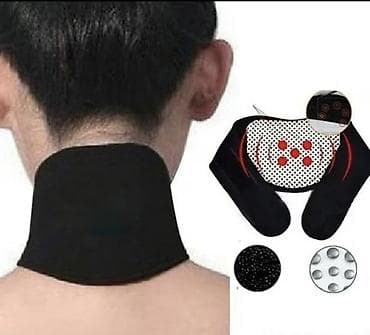 Медицинская мебель: Магнитный шейный бандаж с турмалиновым прогревом Описание: - — 2