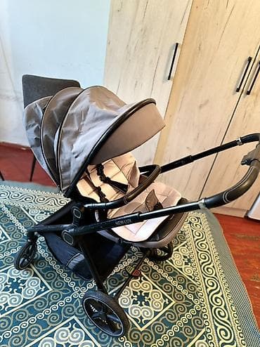 easy walker: Коляска, Другой бренд, цвет - Коричневый, Б/у, Бесплатная доставка — 3