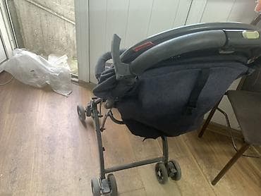 Детский мир: Прогулочная коляска BabyStone + детский манеж/кроватка Коляска: - — 7