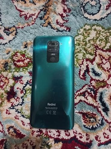 Realme: Redmi, Redmi Note 9, Колдонулган, 64 ГБ, түсү - Жашыл, 2 SIM — 1