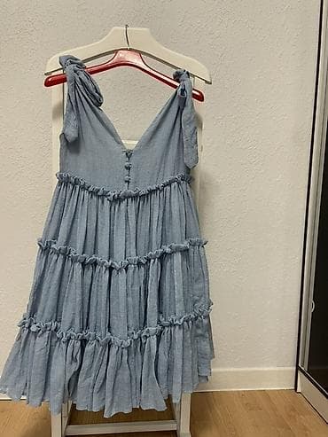 рубашки летние: Летние платья, выбор из 4 моделей. 1) Бежевое хлопковое платье миди с — 2