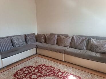 удобный диван: Угловой диван, C подушками, Трёхместный и более — 6