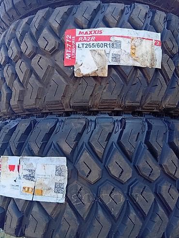 грязевая шины: Внедорожные шины Maxxis RAZR MT-772 - Размер: LT265/60R18 - — 2