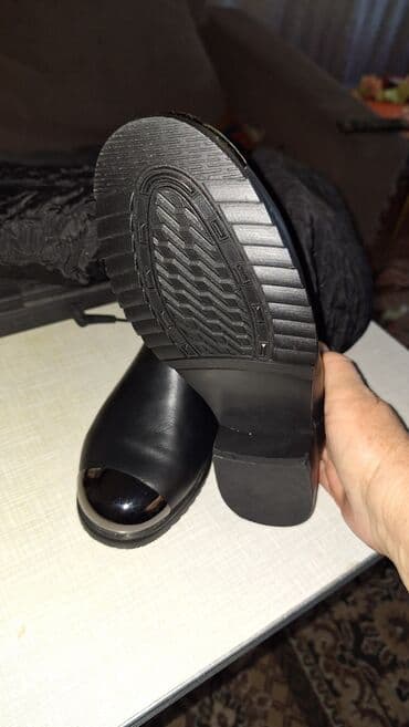 пол сапоги женские: Женские сапоги CCUL (логотип на голенище). - Цвет: черный - — 5