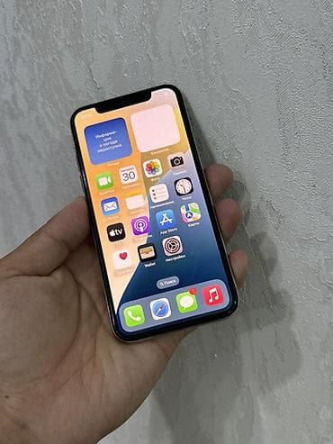 Уюлдук телефондор жана аксессуарлар: IPhone Xs, Колдонулган, 64 ГБ, Күмүш, Коргоочу айнек, Каптама, 100 % — 6