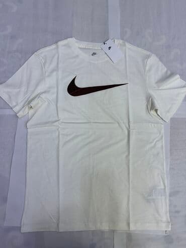брендовые мужские спортивные костюмы из турции: Мужская футболка, S, L, XL, Nike, Новый, цвет - Белый, Самовывоз — 2