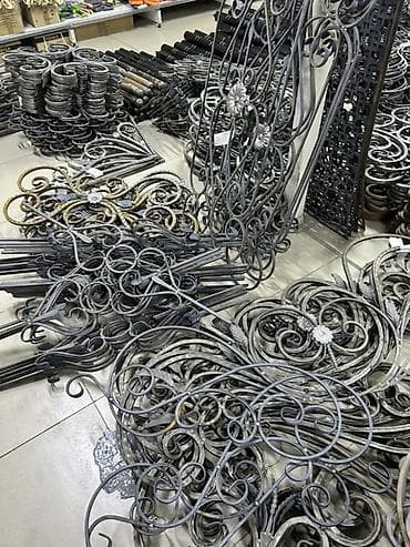 Металлическая высечка: Кованые элементы и декоративные заготовки для металлоконструкций - — 1