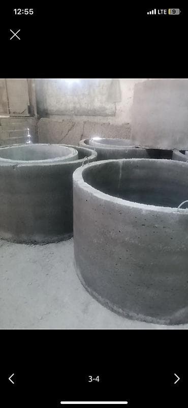 Сантехника: Железобетонные кольца для колодцев и септиков - Кольца круглые — 2