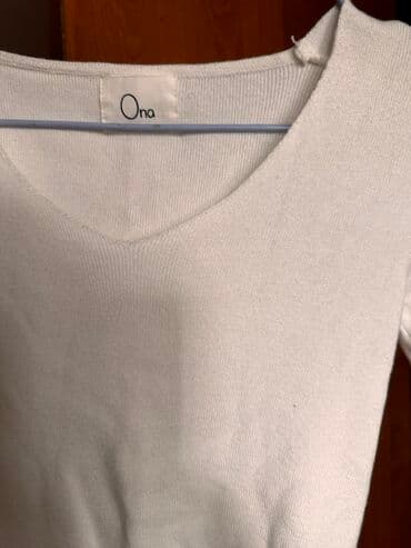 кофта для беременных: Лонгслив, цвет - Белый, XS, S — 1