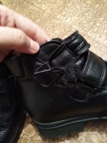 обувь ручной работы: Эркектердин ботинкеси, 39, 4F, Колдонулган, түсү - Кара, Өзү алып кетүү — 6