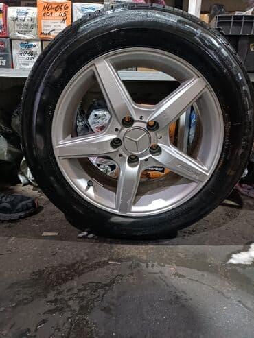 диск 16 размер: Колеса в сборе 205 / 60 / R 16, Всесезонная, Б/у, 1 шт, Легковые, Литые, отверстий - 5 — 1