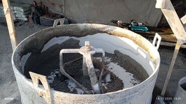 мишалка бетонный: Бетономешалка Принудительная, Большая (более 300 л) — 3