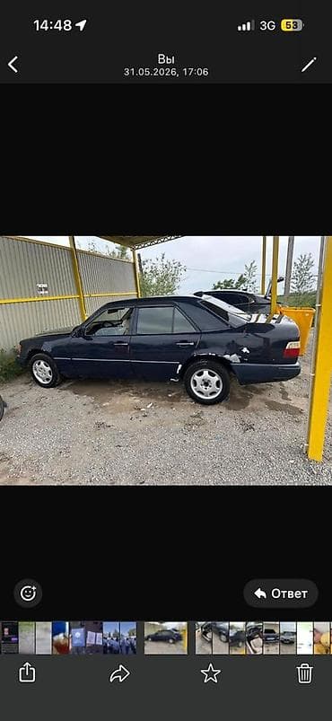 cd 70: Mercedes-Benz W124: 1989 г., 2 л, Механика, Бензин, Седан — 3