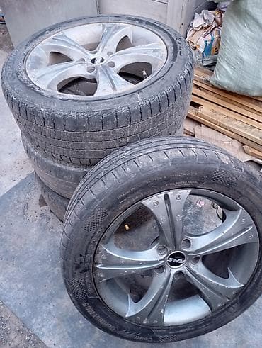 продаю набор ключей: Колеса в сборе 205 / 55 / R 17, Лето, Б/у, Комплект, Литые, отверстий - 5 — 2