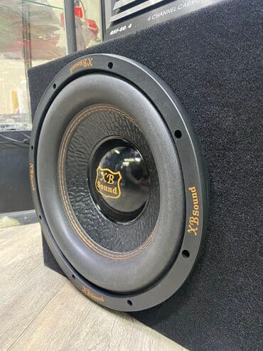 сабвуфер новый: Сабвуфер! Динамик 30 см и 4хканальный усилитель! — 4