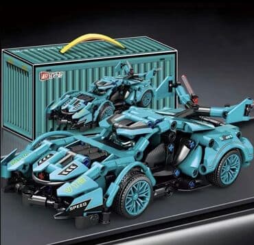 игрушки на пульте управления: Лего машинка — 1