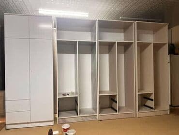 шкаф белого цвета: Шкафы для одежды — 1