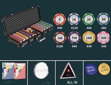 cs go: Набор для покера премиум класса шикарного качества в дюралевым-крепком — 2