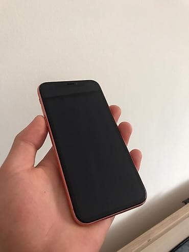 IPhone Xr, Б/у, 64 ГБ, Коралловый, Чехол, 77 % — 2