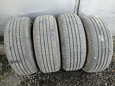14: Титановые диски R16 с летними шинами 195/55/16 "Maxxis", разболтовка — 9