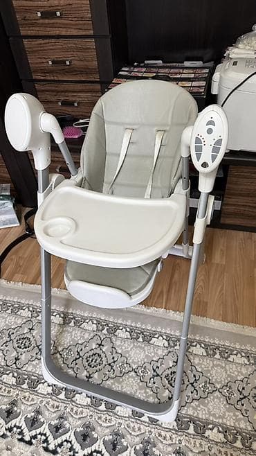 столик качели: Детский стул‑шезлонг/качели с электронным управлением - Универсальная — 2