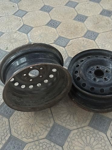 diska r13: Стальные штампованные диски, комплект из 2 шт. Характеристики: - — 3