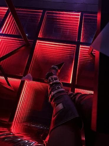 оригинал ботинки: Высокие женские сапоги в стиле панк/байкер - Материал: черная экокожа — 3