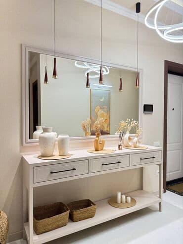 ош аренда квартир на долгий срок: 1 комната, Душевая кабина, Постельное белье, Кондиционер — 11