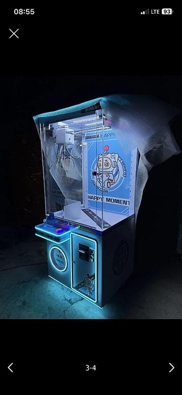 стелажи для магазинов: Игровой автомат с неоновой подсветкой. Описание: - Вертикальный — 2