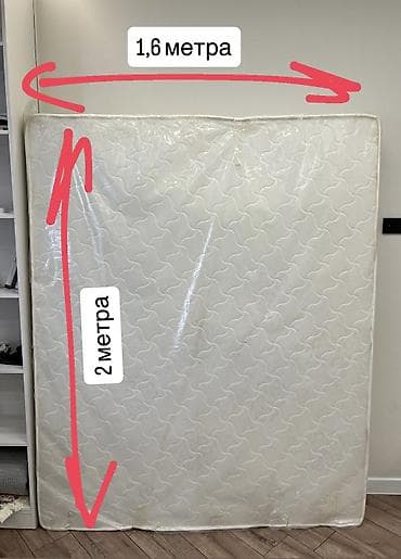 Спальные матрасы: Спальный матрас, Новый, Двуспальный, Другая страна производитель, Усиленный блок пружин, Хлопок, Другой бренд, Матрасы средней жесткости, Самовывоз — 1