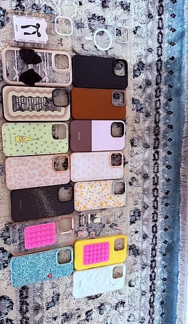 Набор чехлов для смартфона (линейка iPhone с большим модулем камеры —