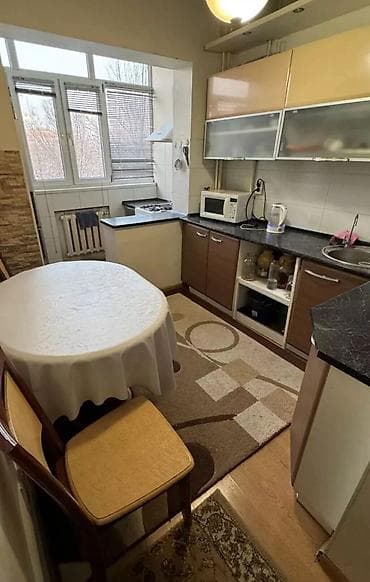 3 комнаты, 62 м², Центральная мечеть 105 серия, 4 этаж, Евроремонт — 1